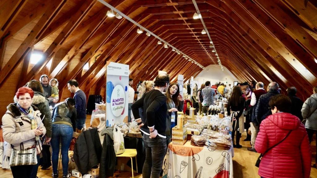 Los expositores en la cuarta edición de la Feria Alimentos de Valladolid