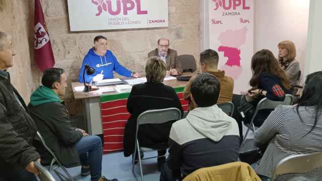 Encuentro de UPL en Zamora en el que se ha reelegido a Manuel Herrero