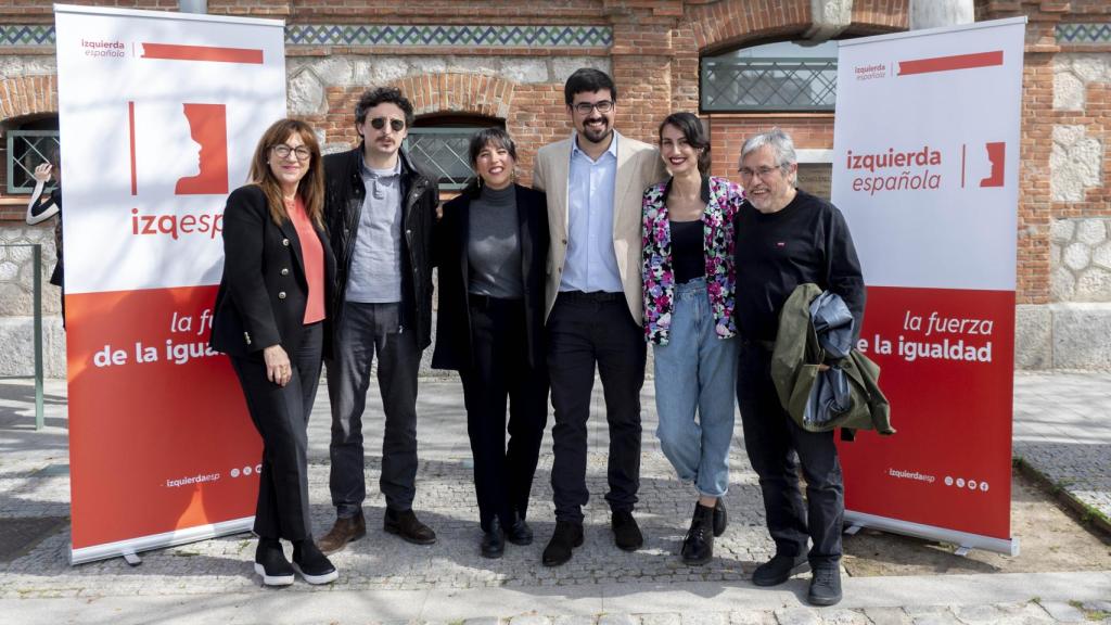 Presentación en Madrid de Izquierda Española, el pasado marzo en el Matadero de Madrid.