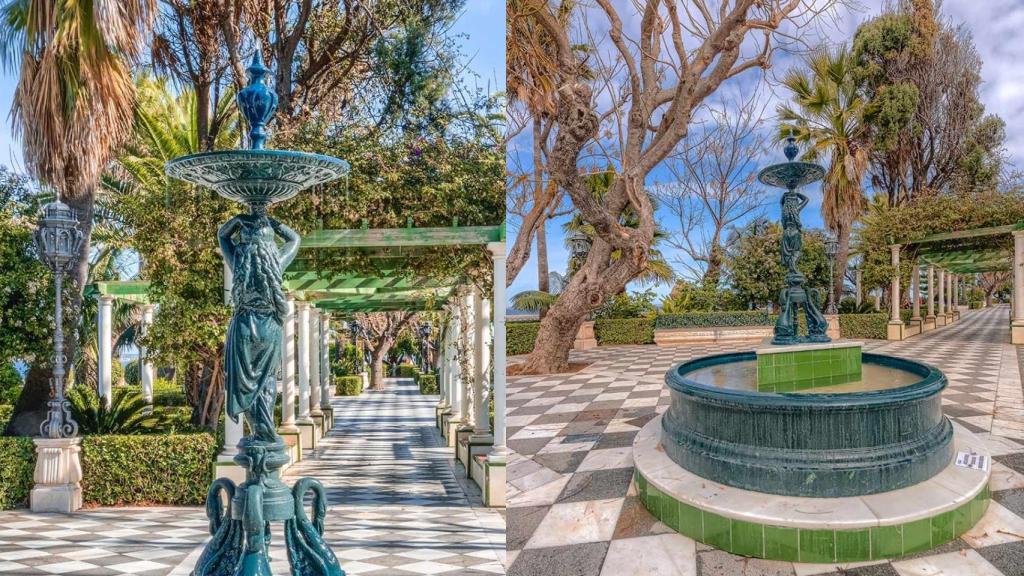 El parque Carlos III de Cádiz (Andalucía).