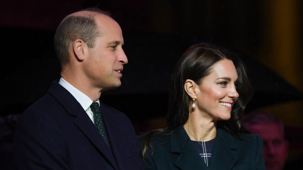 Los príncipes de Gales en una imagen de archivo de febrero de 2023.