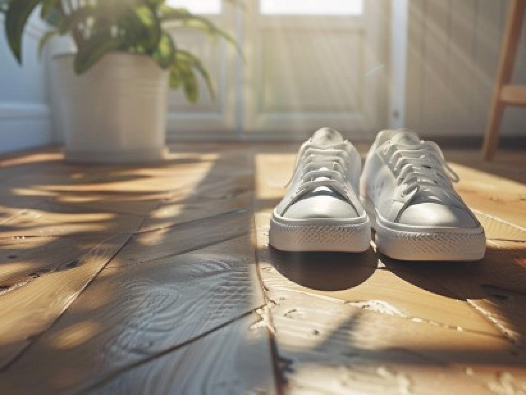 4 productos caseros para limpiar las zapatillas blancas
