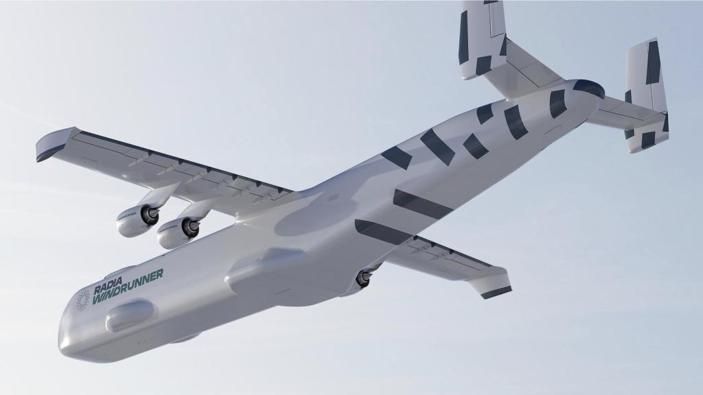 Representación por ordenador del WindRunner