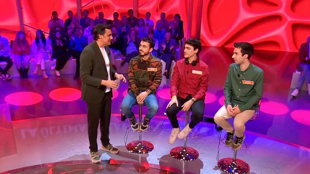 Los Mozos de Arousa en ‘Reacción en cadena’.