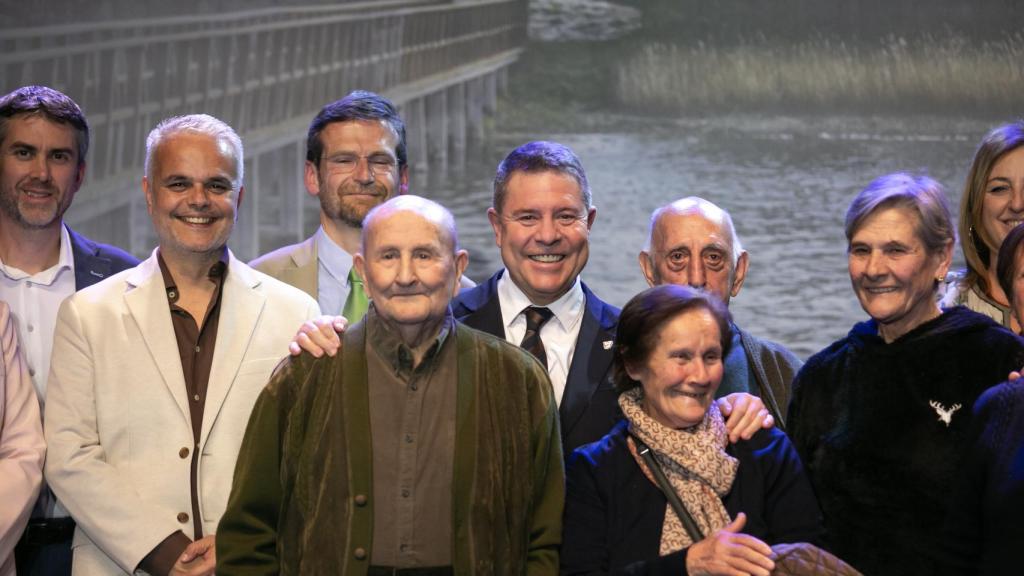 Reconocidos en el Día del Agua. Foto: JCCM.