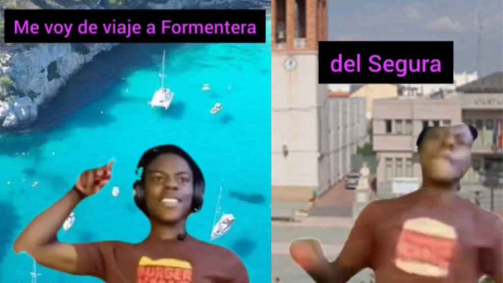 Un meme sobre Formentera del Segura.