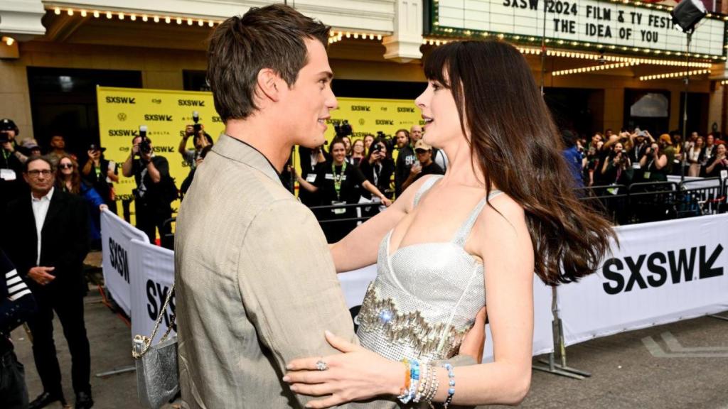 Anne Hathaway y Nicholas Galitzine