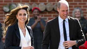 Kate Middleton y el príncipe Guillermo en un acto oficial celebrado en Gales en octubre de 2023.