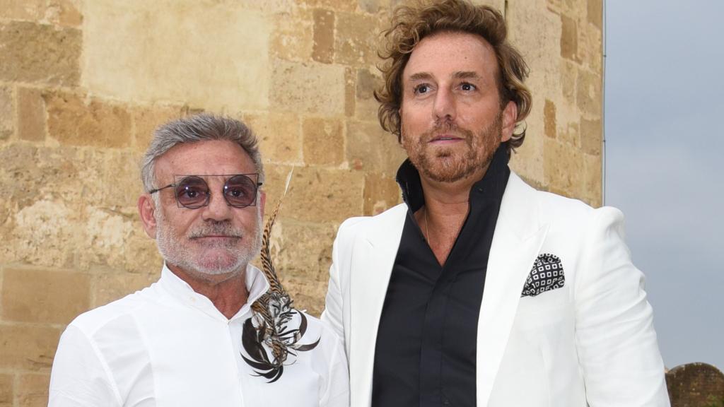 Joaquín Torres y Raúl Prieto, el día antes de su boda en Sevilla.