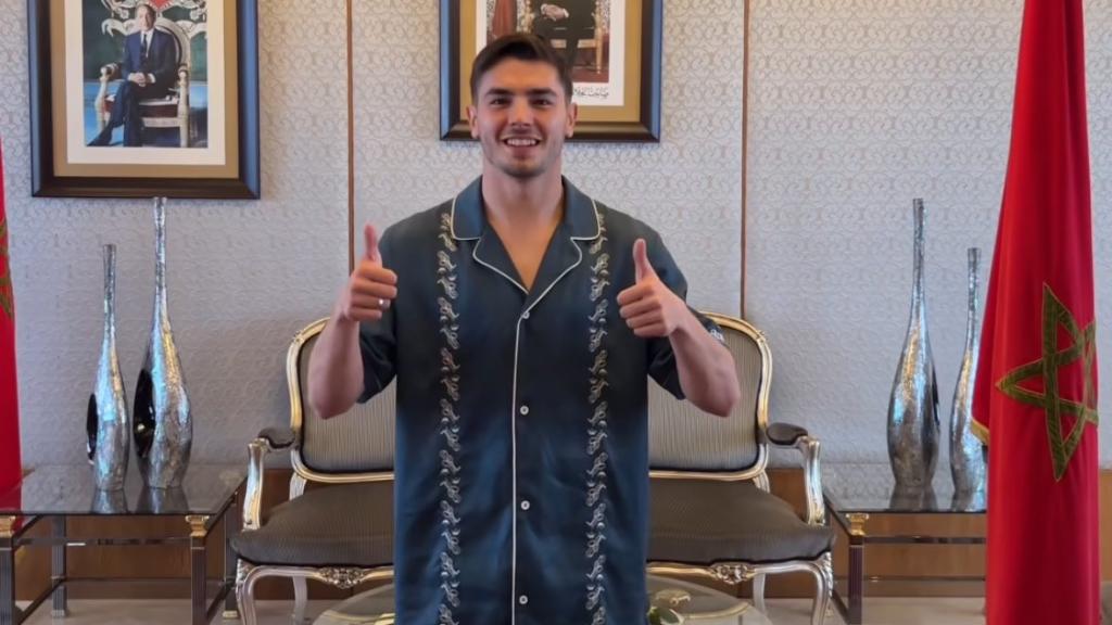 Brahim, uno más en Marruecos: el baile junto a su padre en Riad que no ha pasado desapercibido