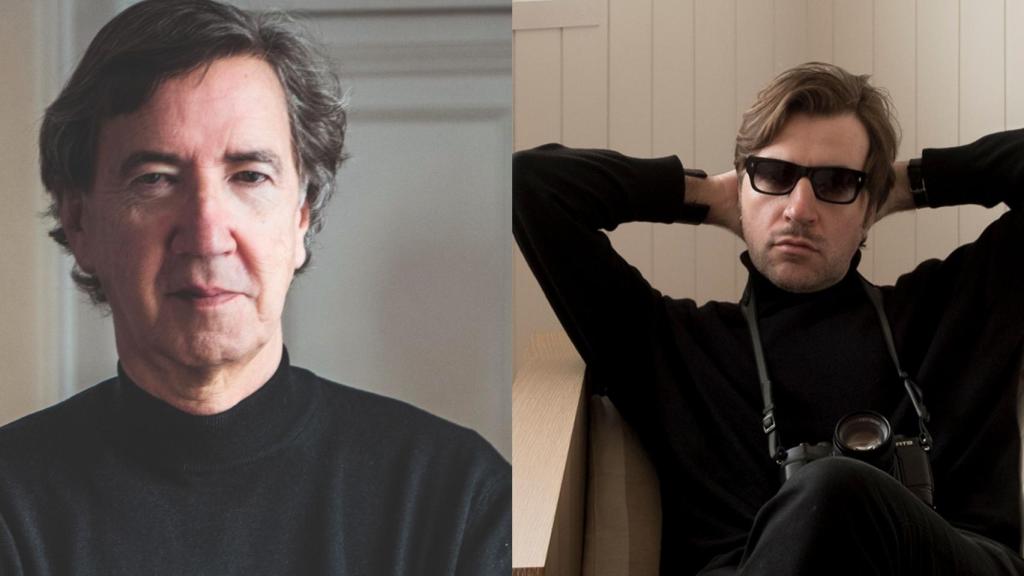 El escritor Rafael Argullol y el cineasta Albert Serra. Foto: Acantilado, Óscar Fernández Orego.