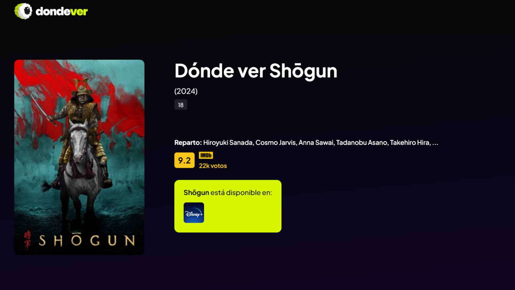 Dondever permite encontrar series y películas en plataformas de streaming