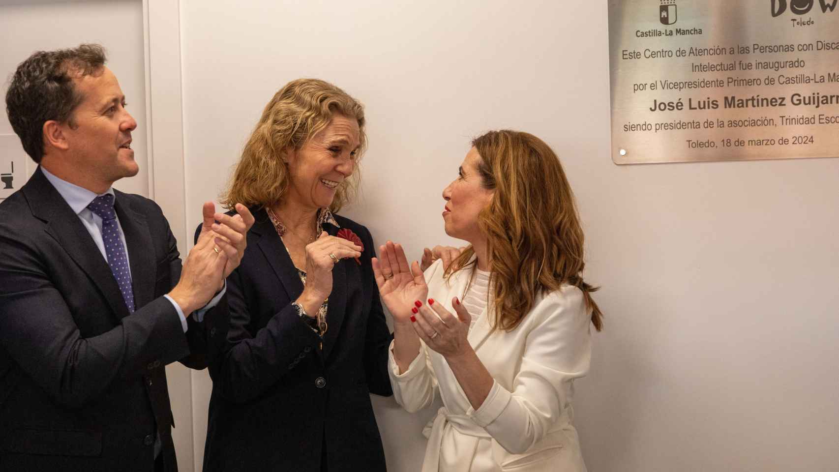 La Infanta Elena inaugura la nueva sede Down Toledo: las mejores imágenes