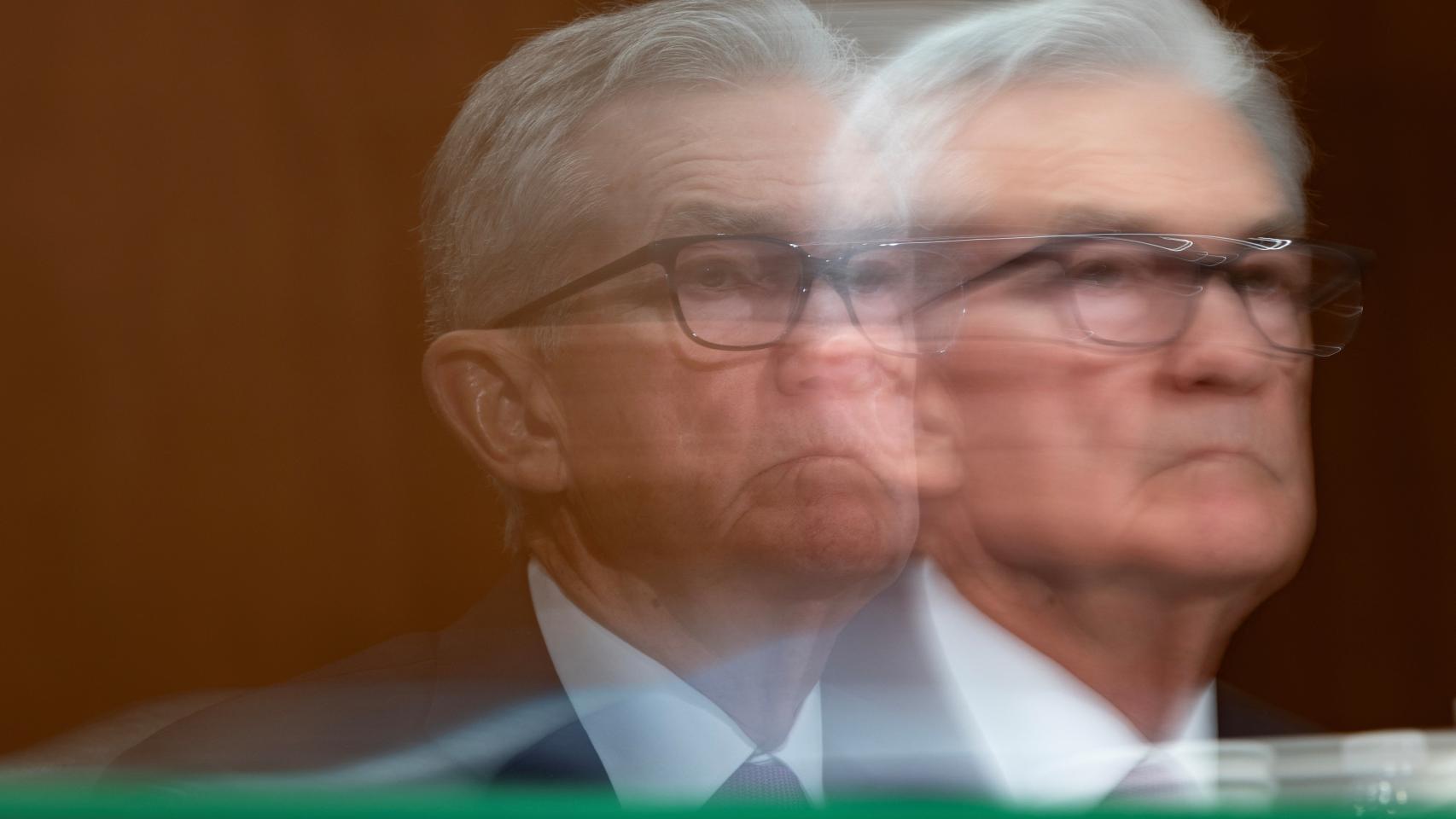 El presidente de la Fed, Jerome Powell, durante una comparecencia ante el Senado de EEUU.