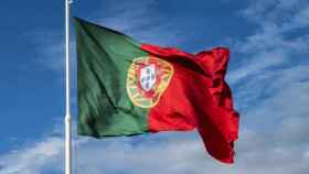 Imagen de archivo de la bandera de Portugal.