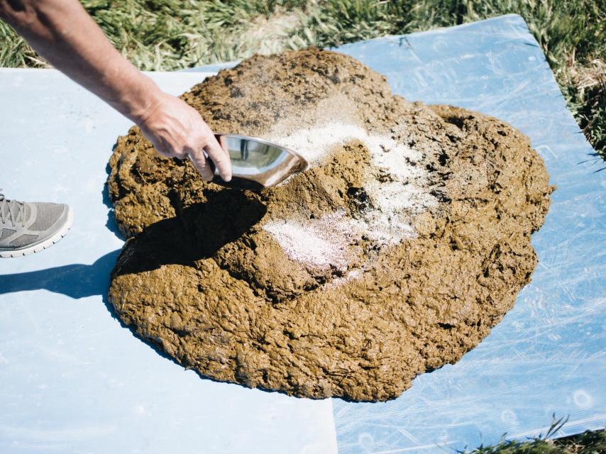 Preparando un compost