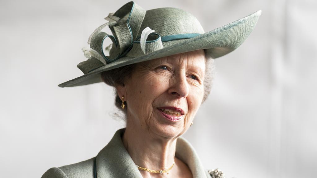 La princesa Ana, en abril de 2022.
