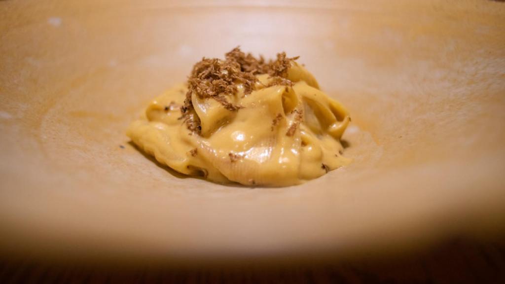 Plato de pasta en Maruja Limón.