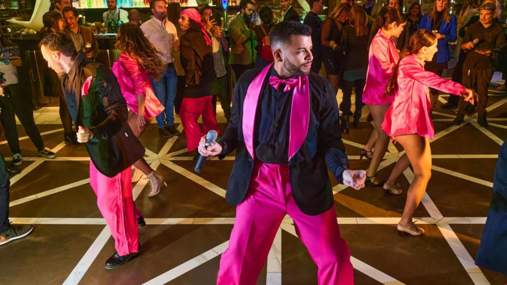 El show inmersivo Ginkgo Jet Drunk.