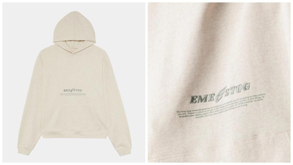 Sudadera de Eme Studios.