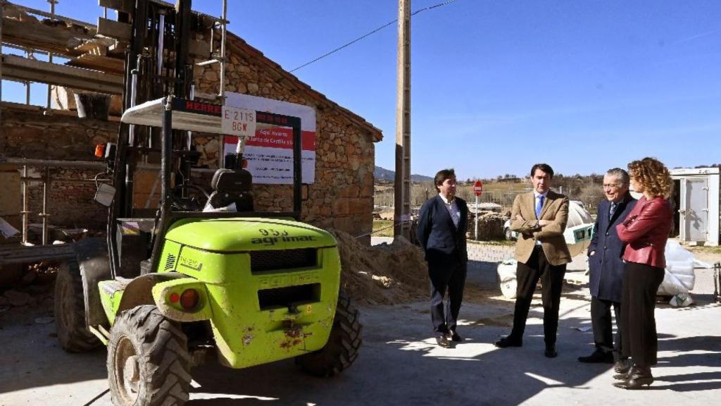 Imagen de la rehabilitación de una vivienda en Castilla y León.