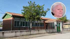 El colegio de Valbuena de Duero y la alcaldesa Eleazar Moro
