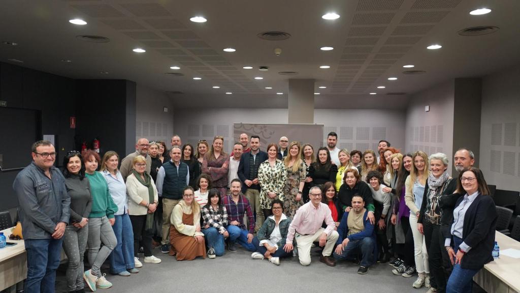 Presentación de los Circuitos Escénicos de la Red Provincial de Teatros de Valladolid para 2024, este martes.