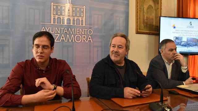 Pablo Novo, Francisco Guarido y Roberto Carlos Hidalgo