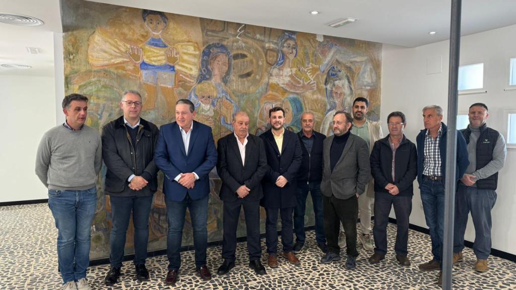 Javier Faúndez visita el Museo de la Memoria de RIbadelago