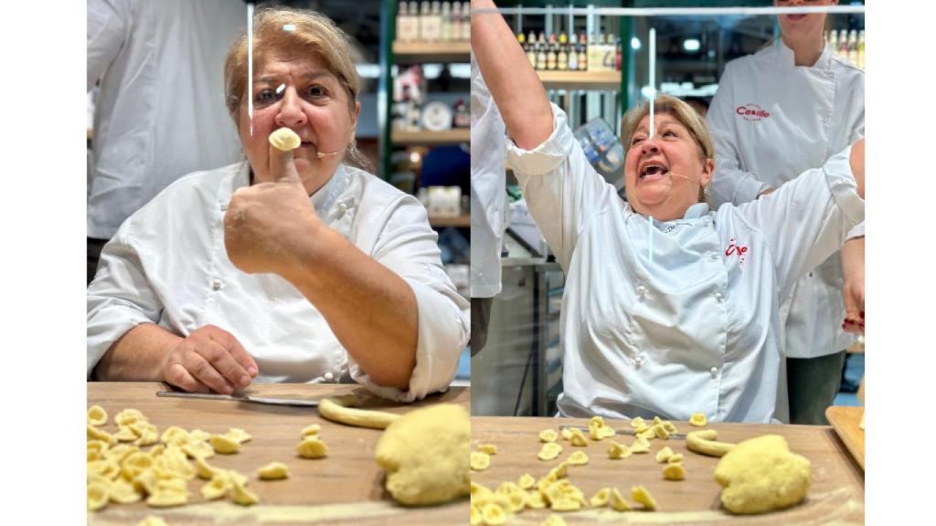 Nunzia Caputo en acción.