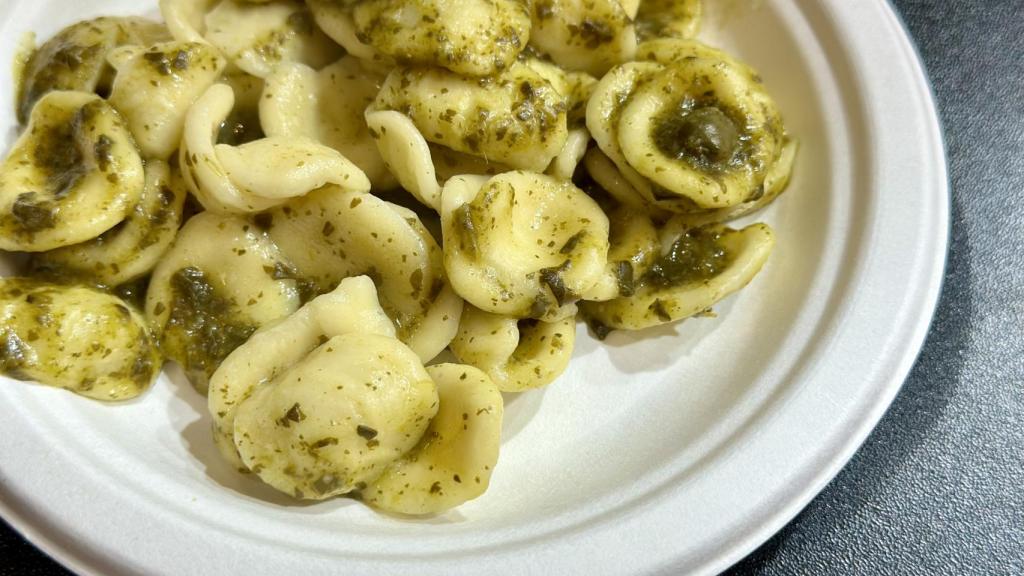 Orecchiette con cime di rapa.
