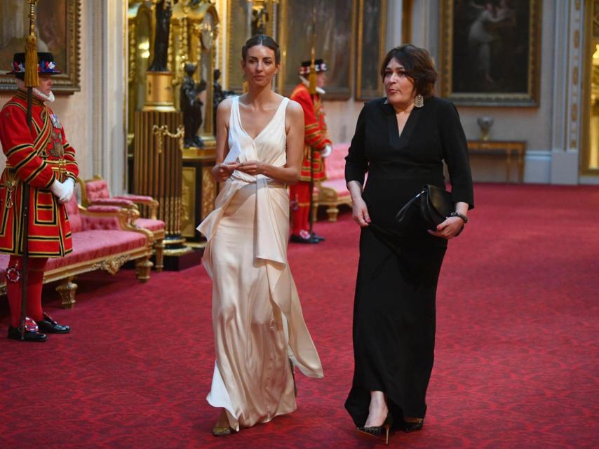 Rose Hanbury, en un acto en Buckingham. Junio de 2019.