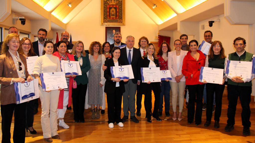 Entrega de reconocimientos Sicted en Ciudad Real.