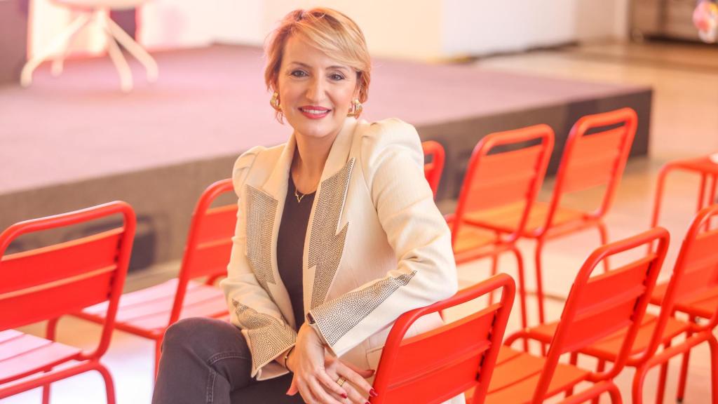 La CEO de Atlas Informática y COO de Giantx, Virginia Calvo, antes del XXI Encuentro Tecnológico de EL ESPAÑOL de Málaga.