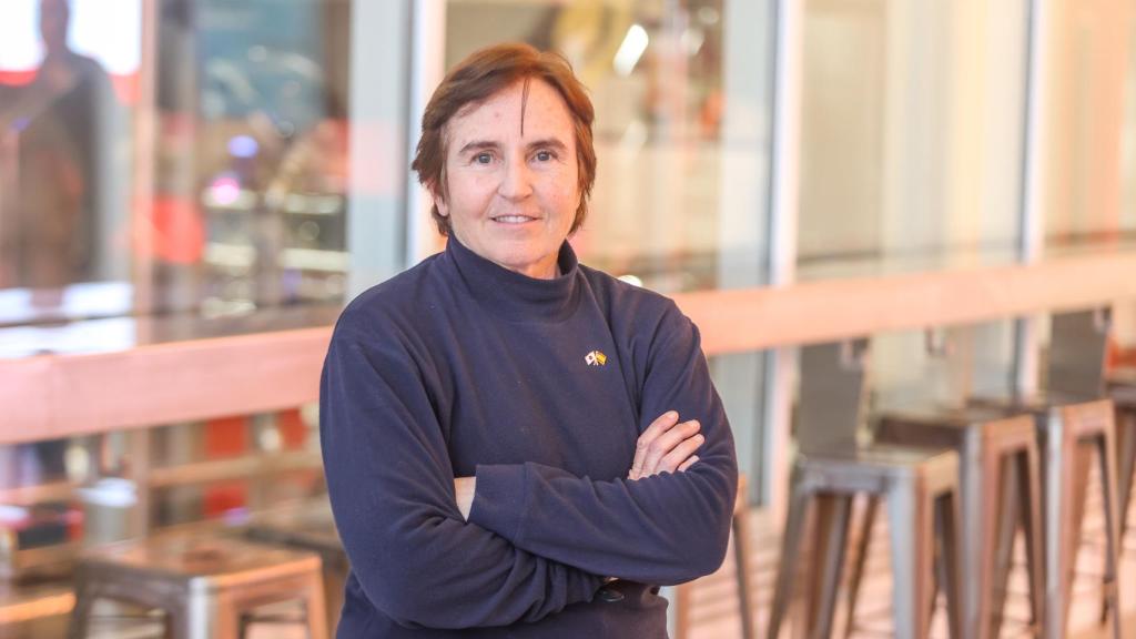 La CEO de Denso Ten España, Blanca Hermana, antes del XXI Encuentro Tecnológico de EL ESPAÑOL de Málaga.