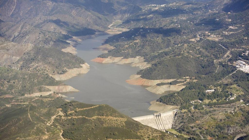 La presa de La Concepción en Marbella.