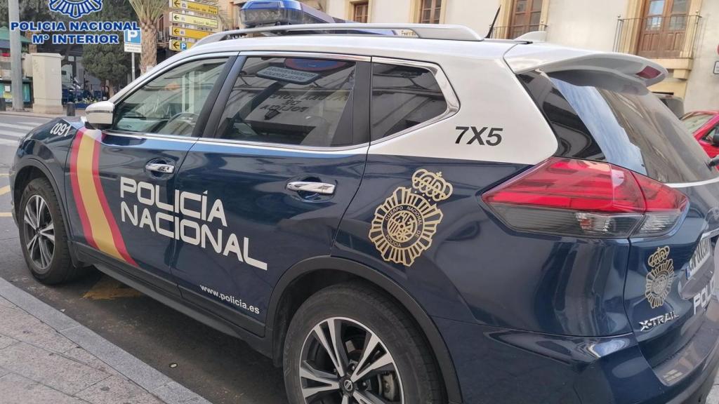 Vehículo de Policía Nacional.