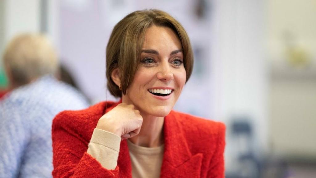 Kate Middleton durante un acto institucional.