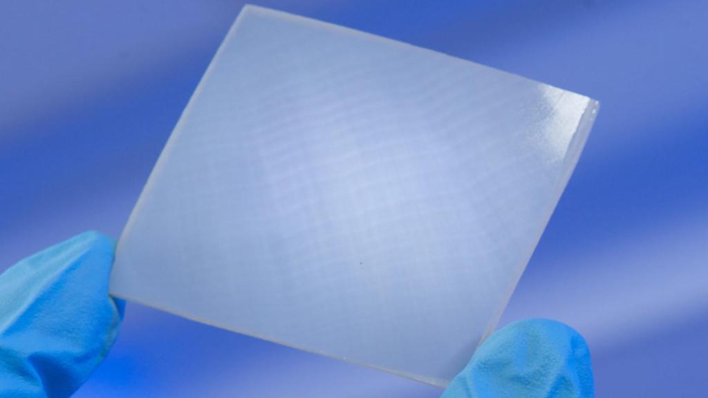 Madera transparente.