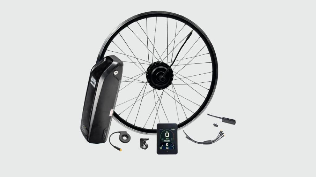 Todas las piezas del kit básico de eSoulbike