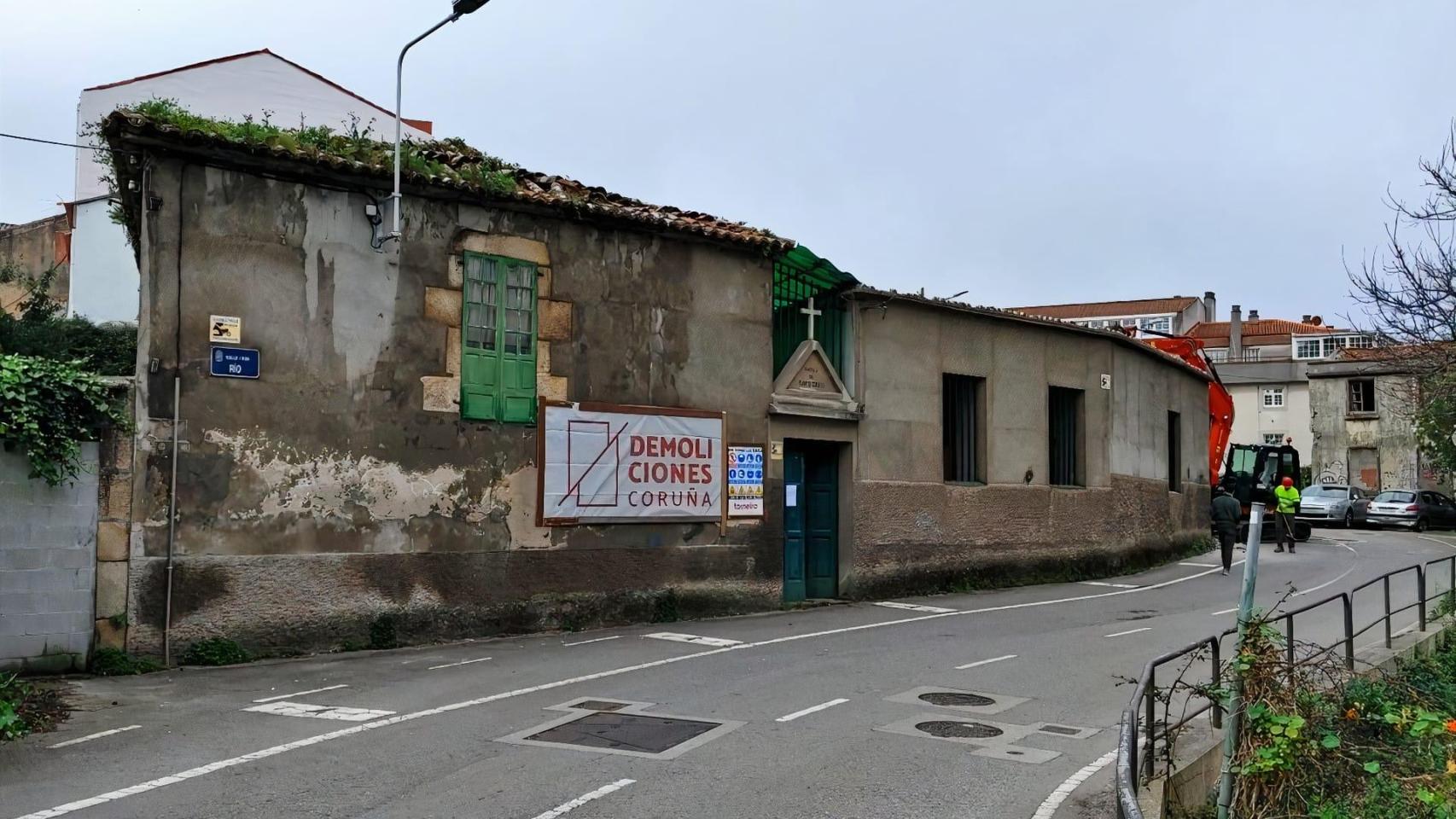 Capilla del Santo Cristo, en San Pedro de Visma