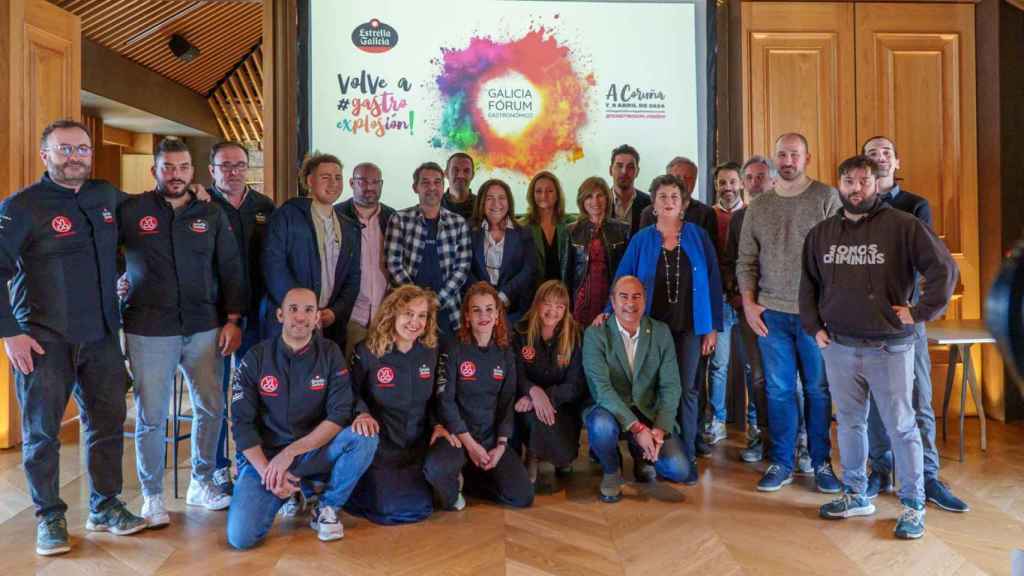 Presentación en Vigo de Galicia FórumGastronómico.