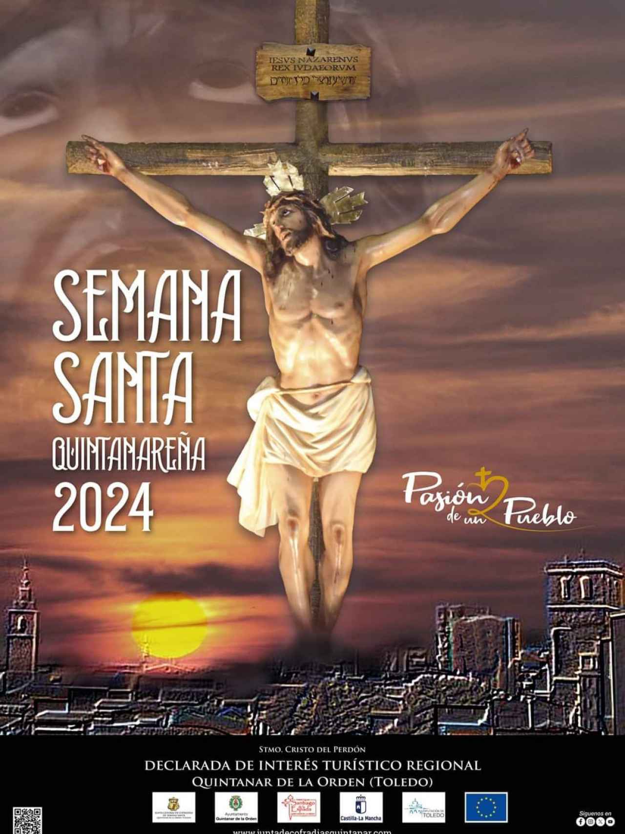 Cartel de la Semana Santa 2024 de Quintanar de la Orden (Toledo)