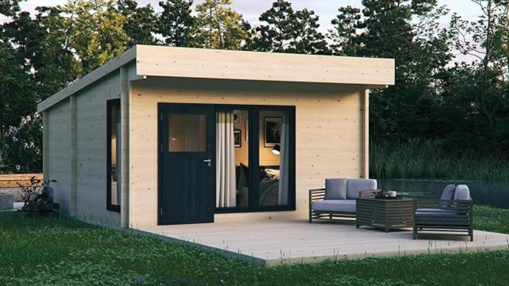 Casa moderna prefabricada Chardonnay de Amazon.