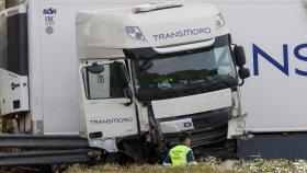 Imagen del accidente que tuvo lugar en Sevilla el pasado martes.