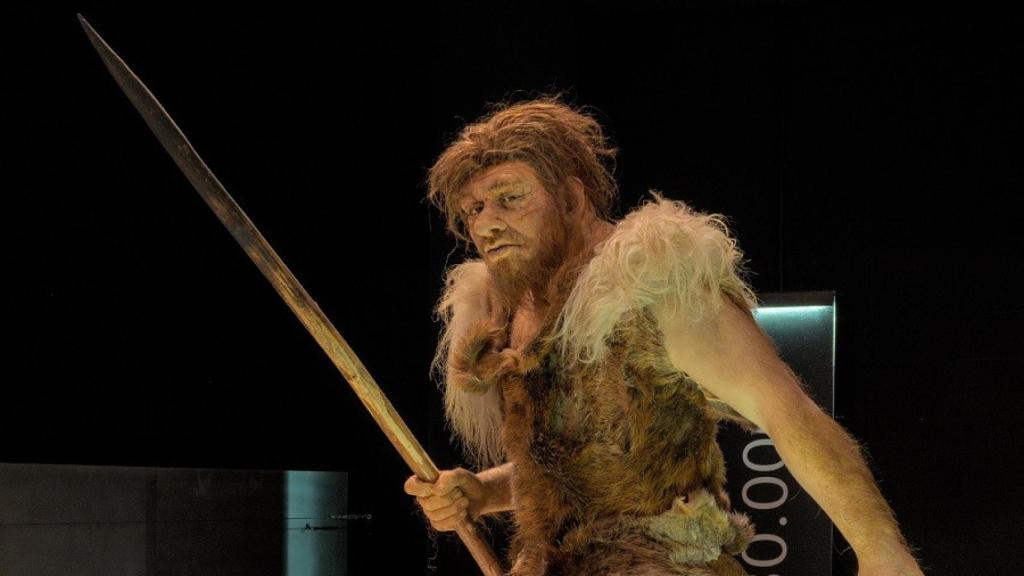 Cazador neandertal. Gallo-Roman Museum