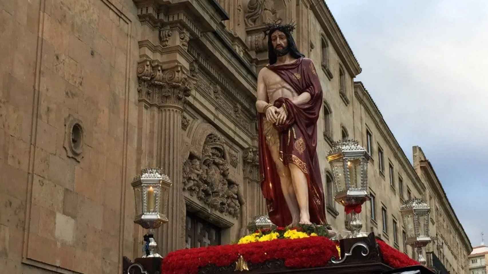 Paso de Jesús del Vía Crucis de Salamanca