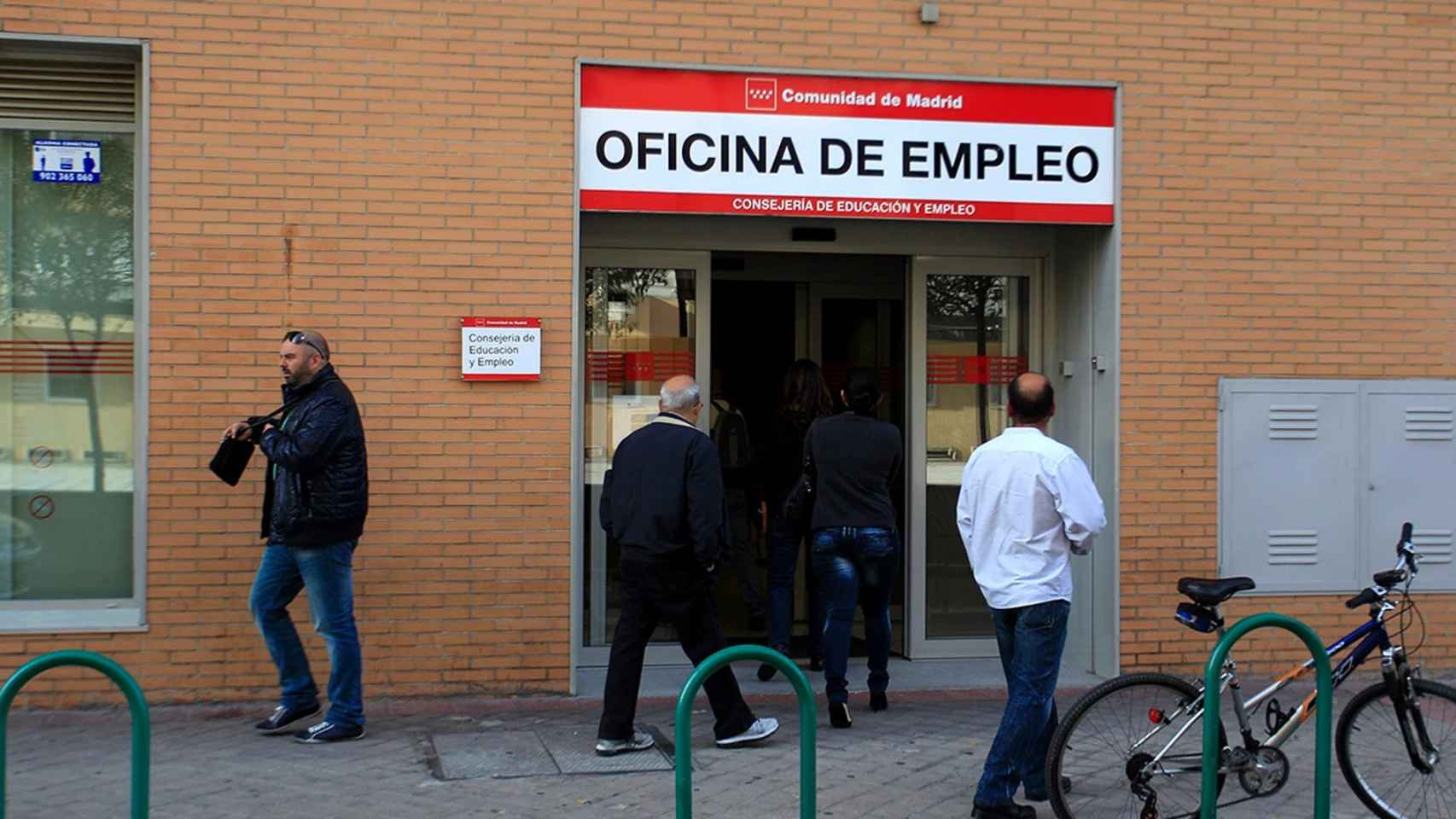 Una oficina de empleo de la Comunidad de Madrid.