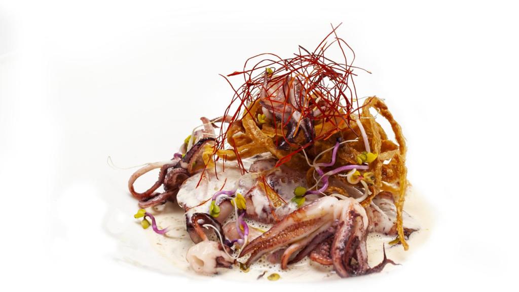 Unos chipirones de La Dama de la Motilla