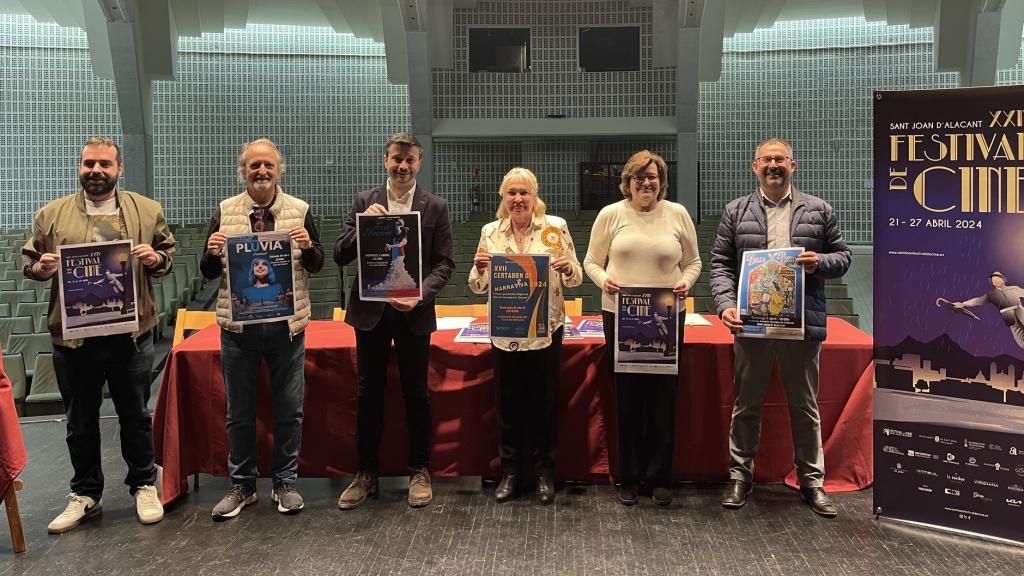 La presentación del Festival del Cine de Sant Joan.
